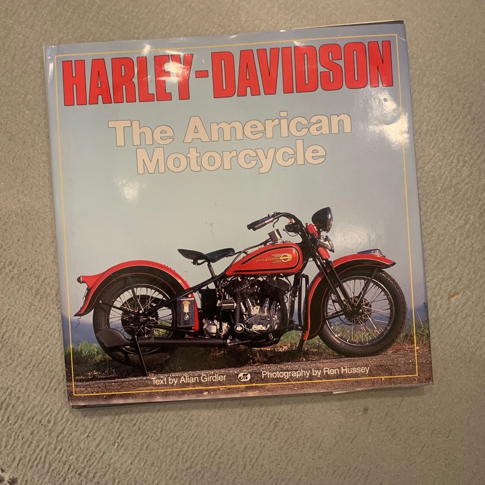 Harley Davidson Coffee Table book